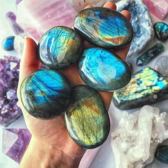 Why Wear Labradorite - Various Colors & Esoteric Properties +++ Kissin' Cousins - Picture 6 of 13